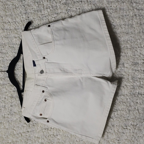 Vintage gap denim 100% cotton white 3" shorts - Picture 1 of 9